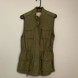 Army green vest